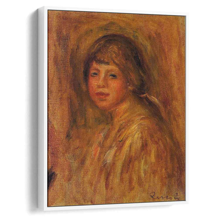 Head of a Young Woman (1915) by Pierre-Auguste Renoir
