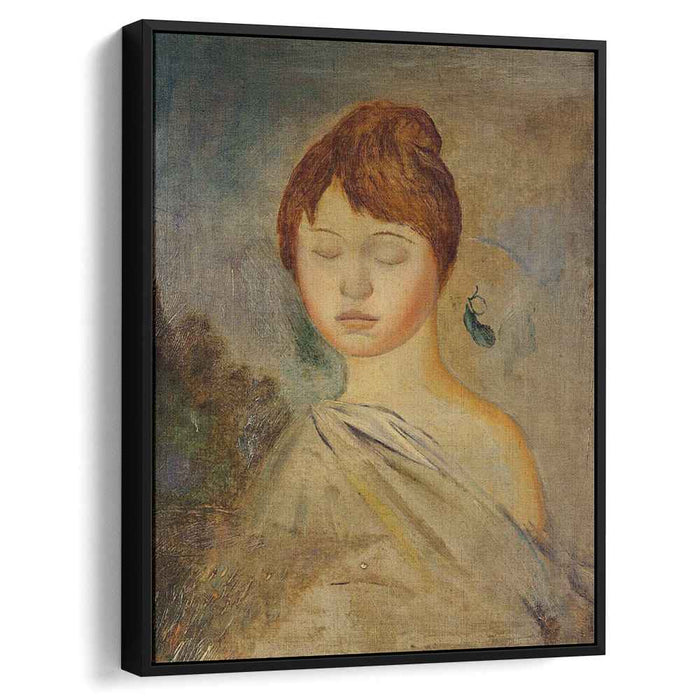 Head of a Young Woman (1887) by Pierre-Auguste Renoir