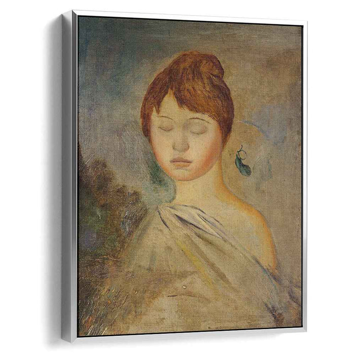 Head of a Young Woman (1887) by Pierre-Auguste Renoir