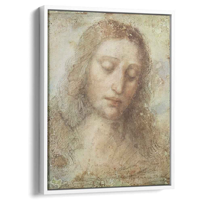 Head of Christ (1495) by Leonardo da Vinci