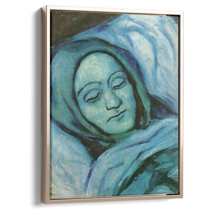 Head of dead woman (1902) by Pablo Picasso