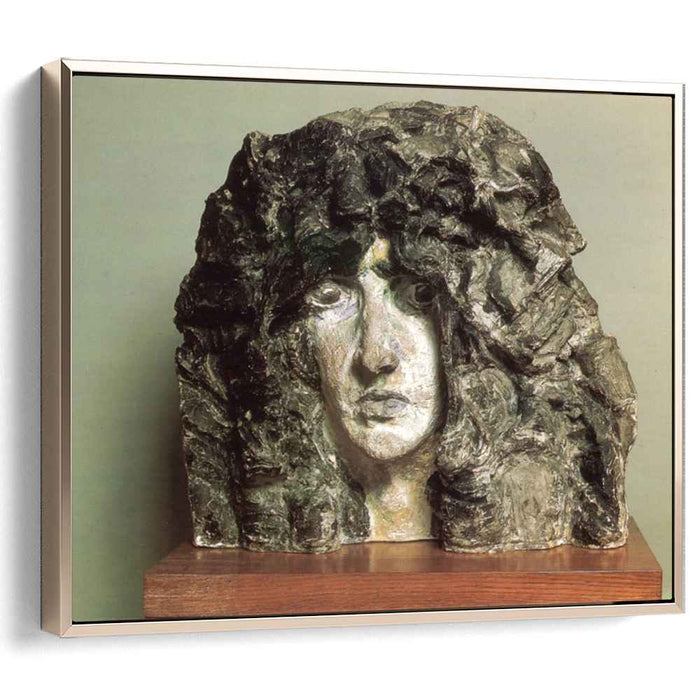 Head of Demon (1890) by Mikhail Vrubel