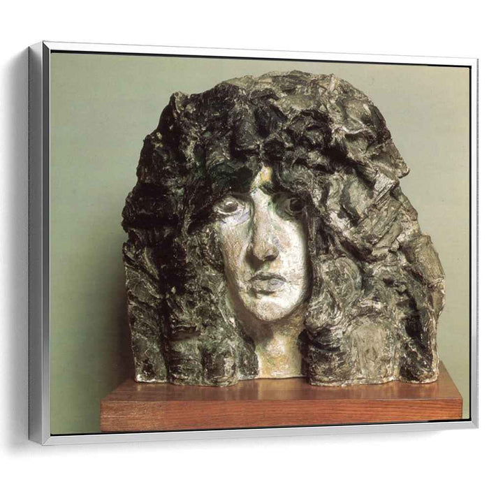 Head of Demon (1890) by Mikhail Vrubel