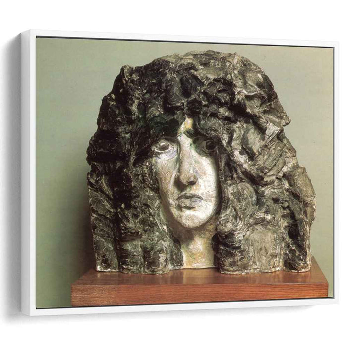 Head of Demon (1890) by Mikhail Vrubel