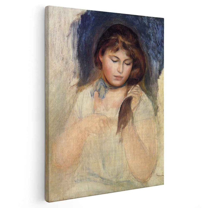 Head of Gabrielle (1895) by Pierre-Auguste Renoir