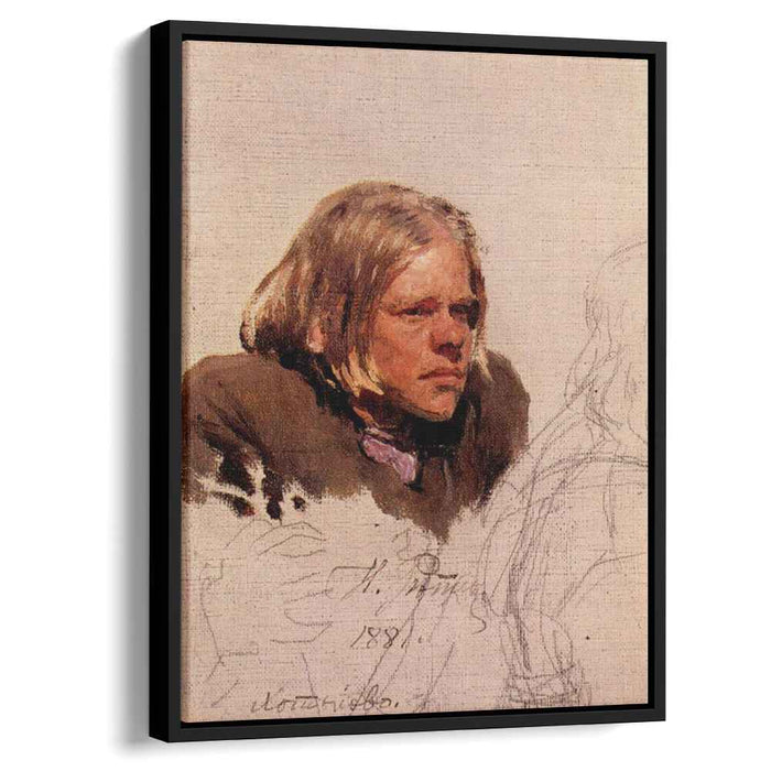 Head of hunchback (1881) by Ilya Repin