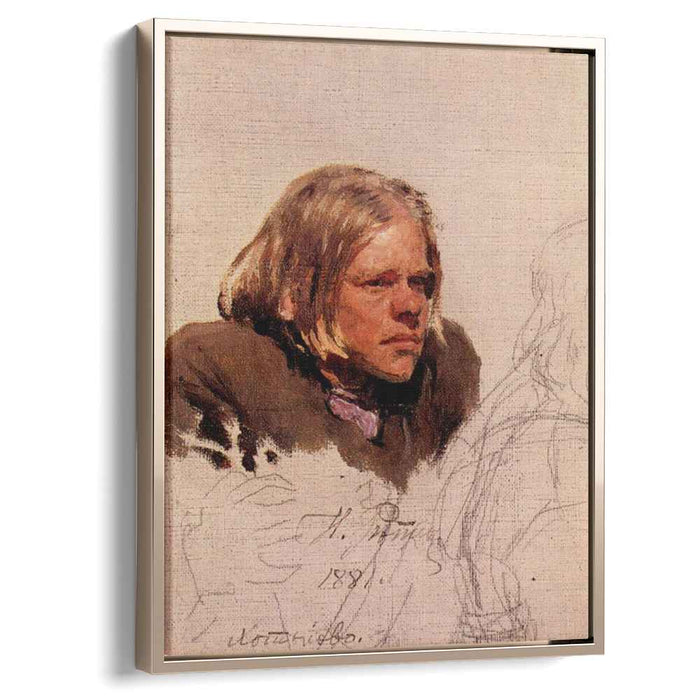 Head of hunchback (1881) by Ilya Repin