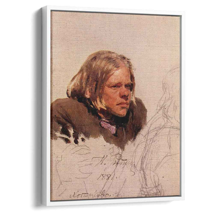 Head of hunchback (1881) by Ilya Repin