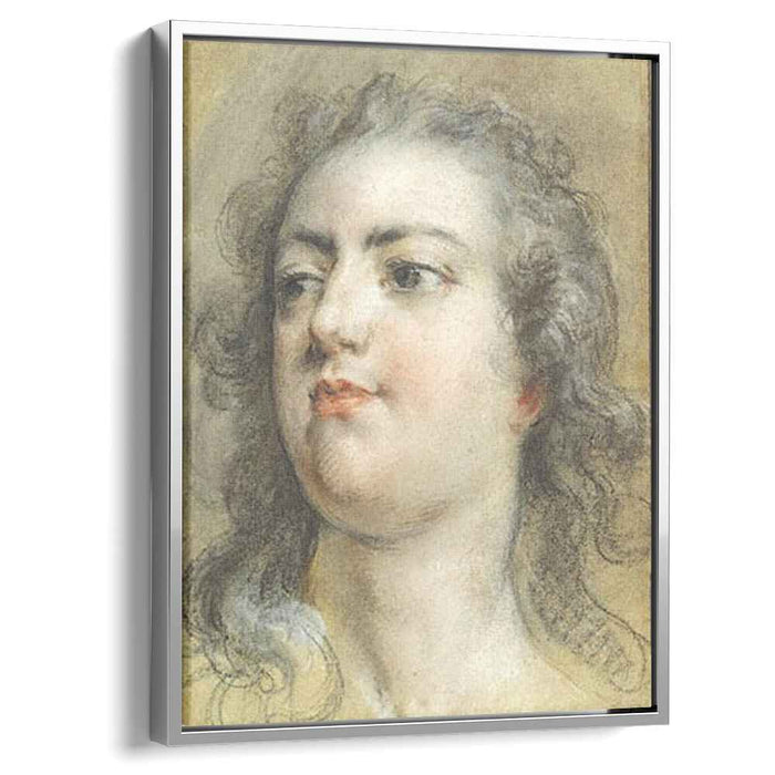 Head of King Louis XV (1729) by Francois Boucher