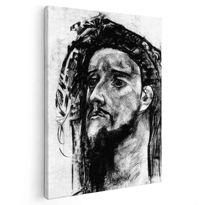 Head of Prophet (1905) by Mikhail Vrubel