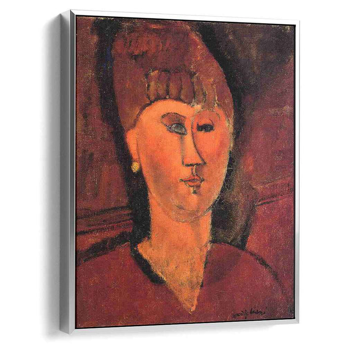 Head of Red-haired Woman (1915) by Amedeo Modigliani
