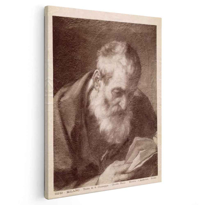 Head of Saint Joseph by Guido Reni