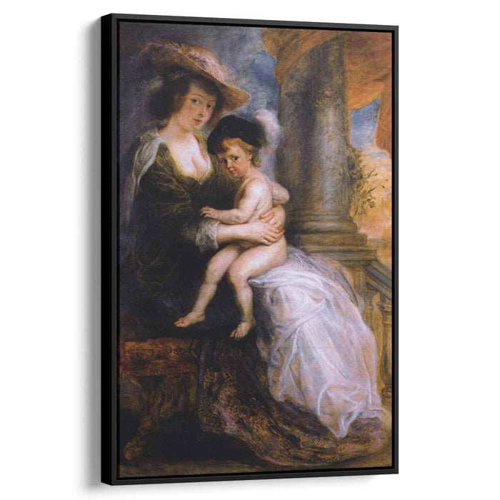 Helena Fourment with her Son Francis (1635) by Peter Paul Rubens