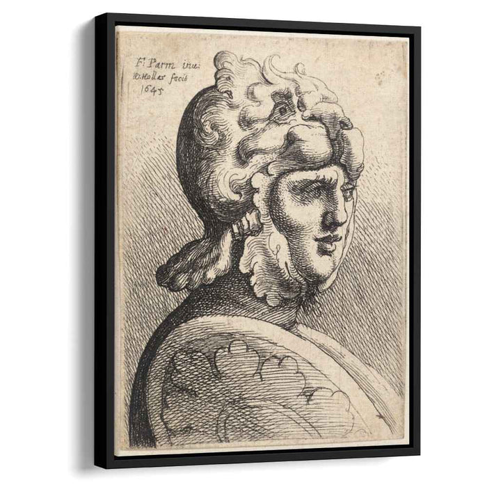 Helmet shaped like lion by Parmigianino