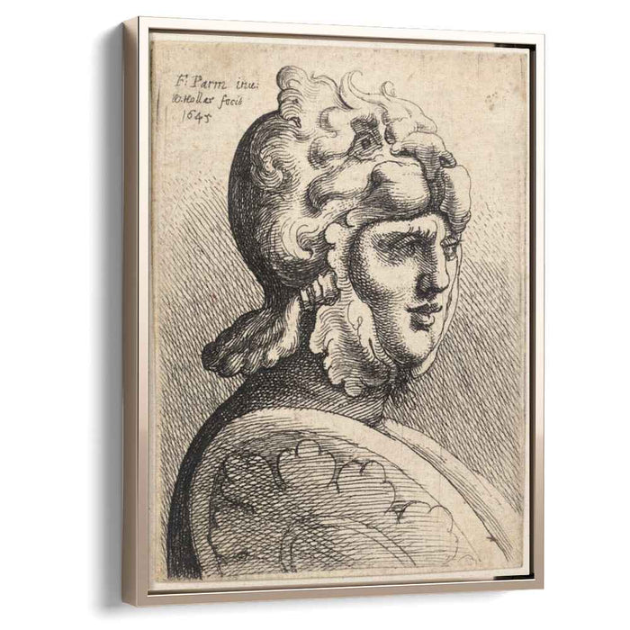 Helmet shaped like lion by Parmigianino