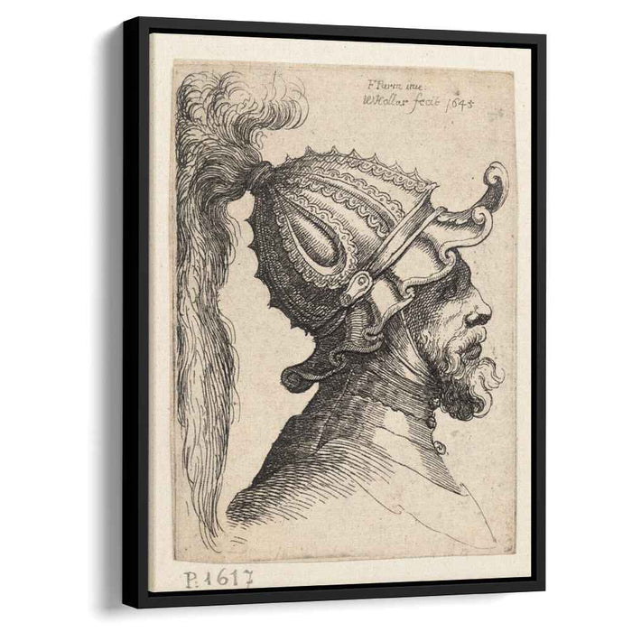 Helmet with wavy brim by Parmigianino