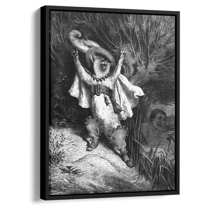 Help! The Marquis Of Carabas Is Drowning! by Gustave Dore