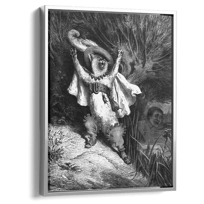 Help! The Marquis Of Carabas Is Drowning! by Gustave Dore