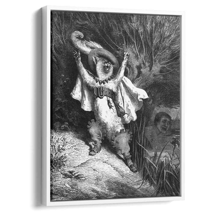 Help! The Marquis Of Carabas Is Drowning! by Gustave Dore