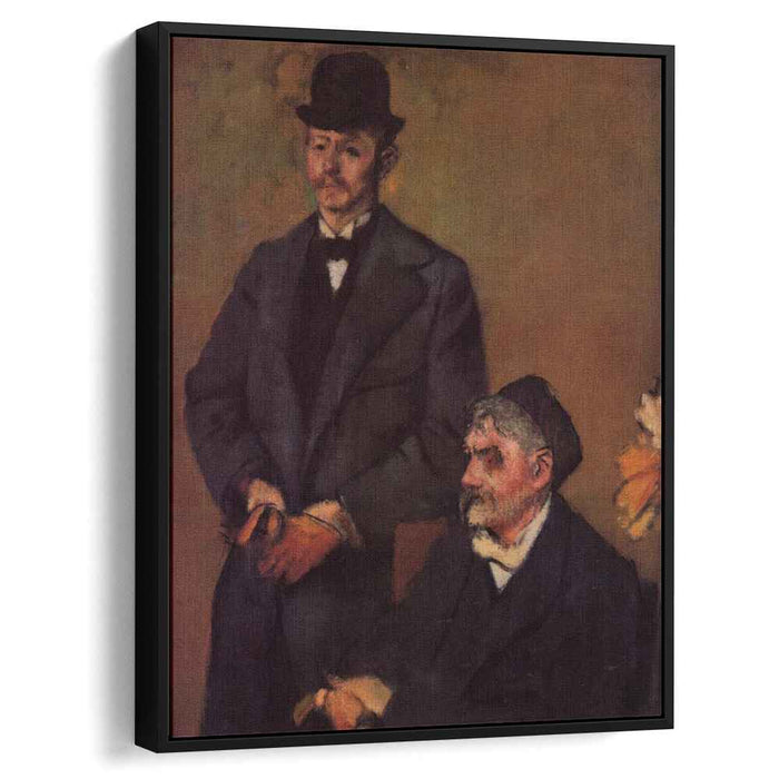 Henri Rouart and His Son Alexis (1898) by Edgar Degas