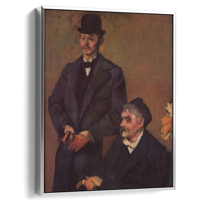 Henri Rouart and His Son Alexis (1898) by Edgar Degas