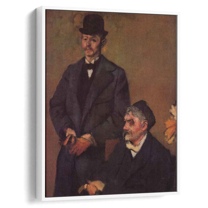Henri Rouart and His Son Alexis (1898) by Edgar Degas