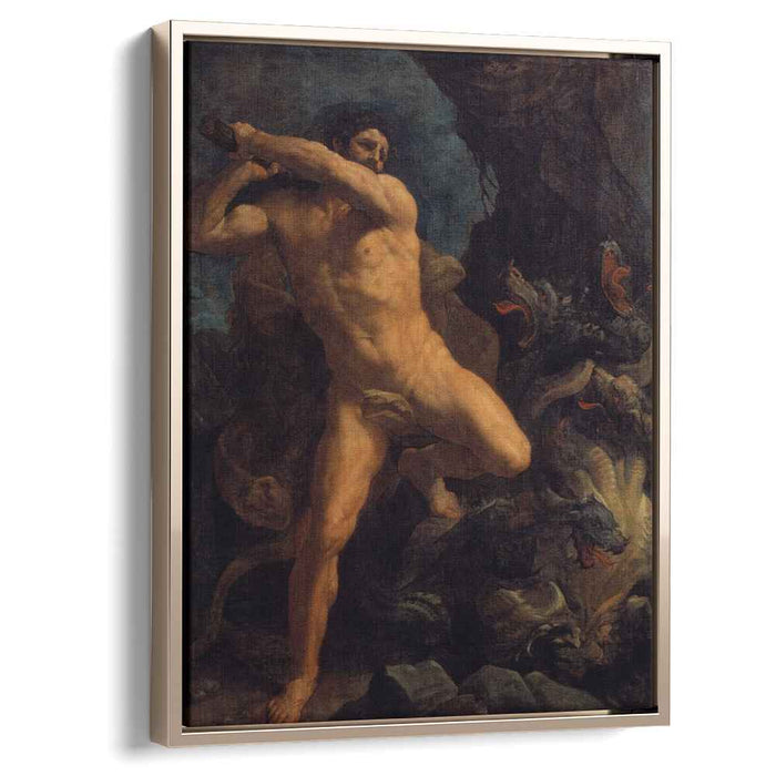 Hercules Vanquishing the Hydra of Lerma (1620) by Guido Reni