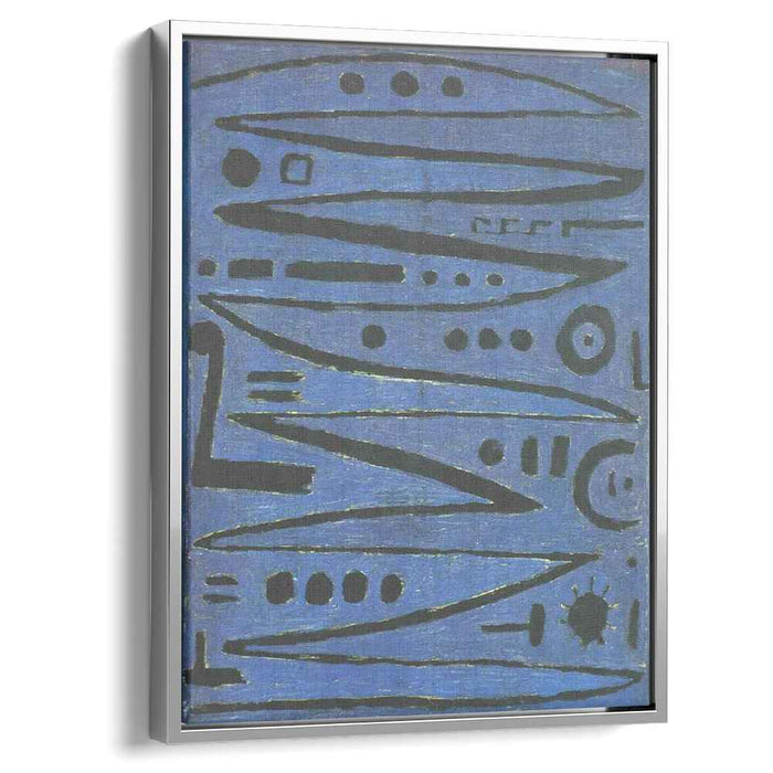 Heroic Fiddling (1938) by Paul Klee