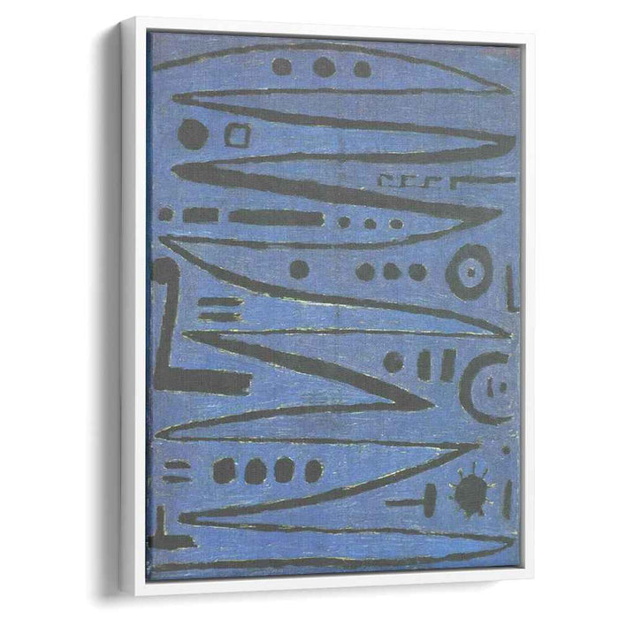 Heroic Fiddling (1938) by Paul Klee