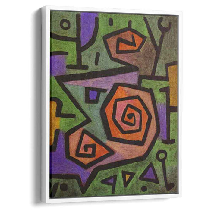 Heroic Roses (1938) by Paul Klee