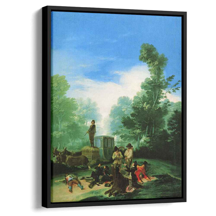 Highwaymen Attacking a Coach (1787) by Francisco Goya