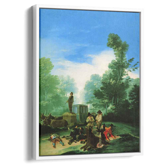 Highwaymen Attacking a Coach (1787) by Francisco Goya