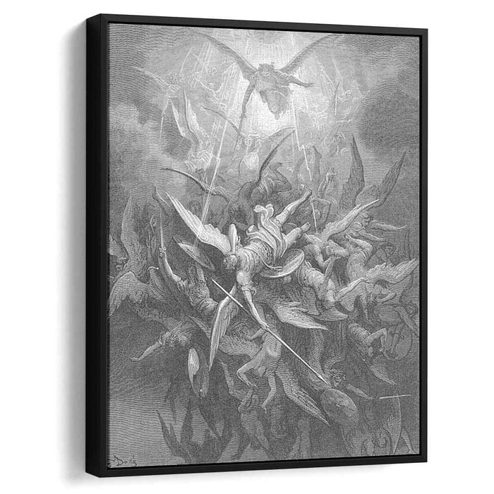 Him The Almighty Power Hurled Headlong Flaming from the Eternal Sky by Gustave Dore