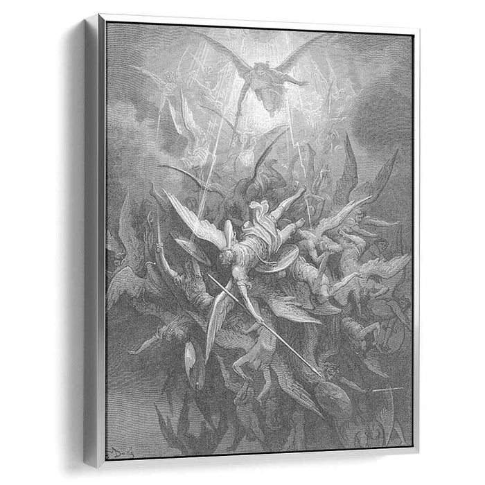 Him The Almighty Power Hurled Headlong Flaming from the Eternal Sky by Gustave Dore