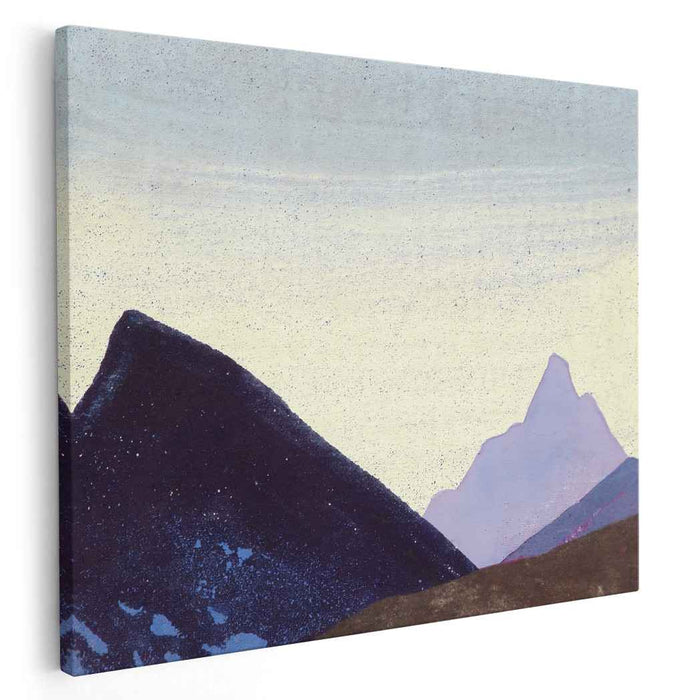 Himalayas (study) (1931) by Nicholas Roerich