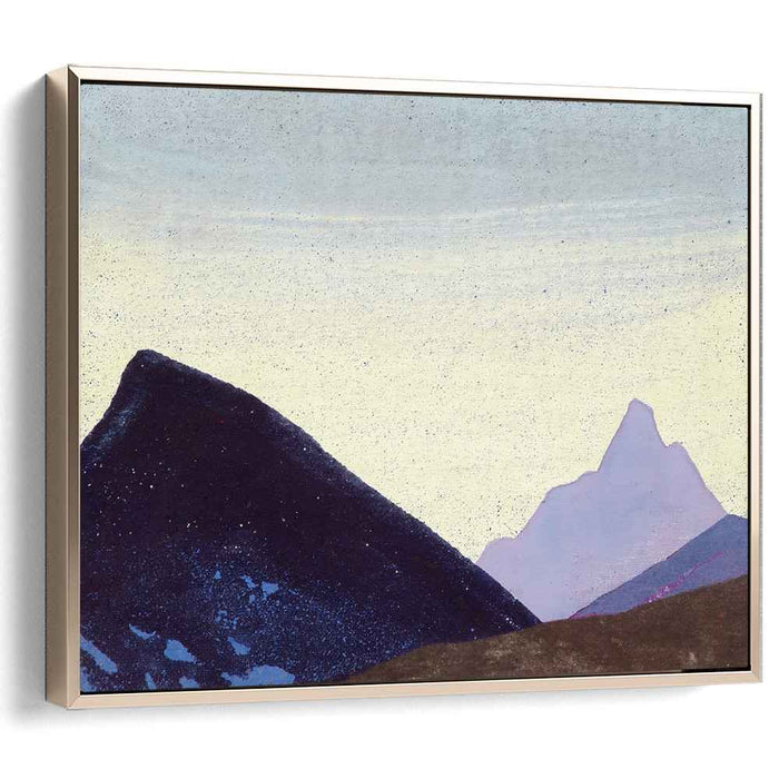 Himalayas (study) (1931) by Nicholas Roerich