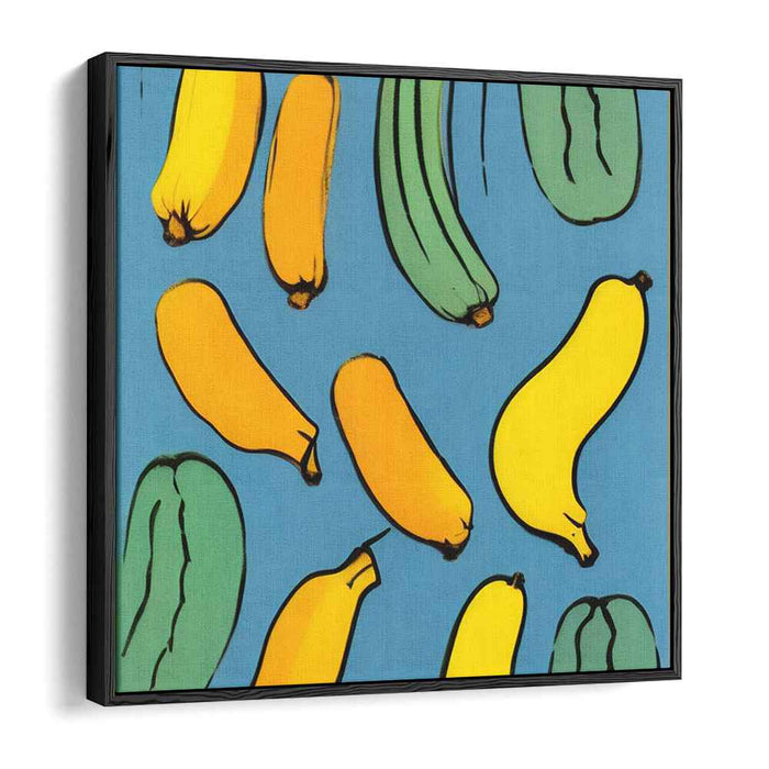 Retro Culinary Pop: Pop Art Inspired Vibrant Kitchen Canvas Art