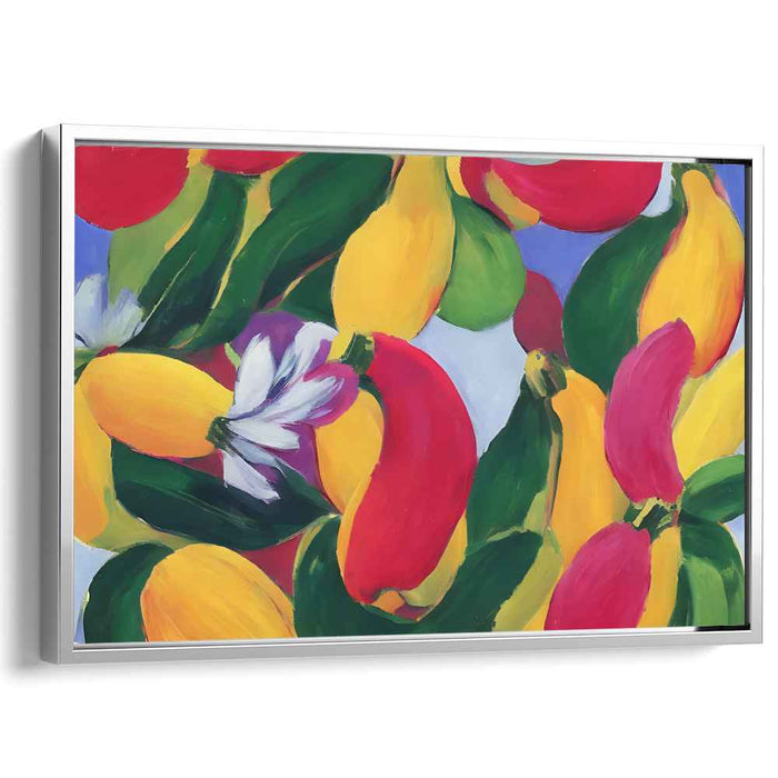 Fruit Fusion Fiesta: Bold and Vibrant Fruit Canvas Art Print