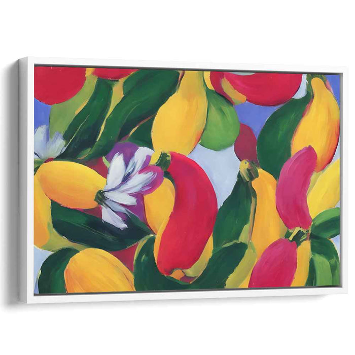 Fruit Fusion Fiesta: Bold and Vibrant Fruit Canvas Art Print