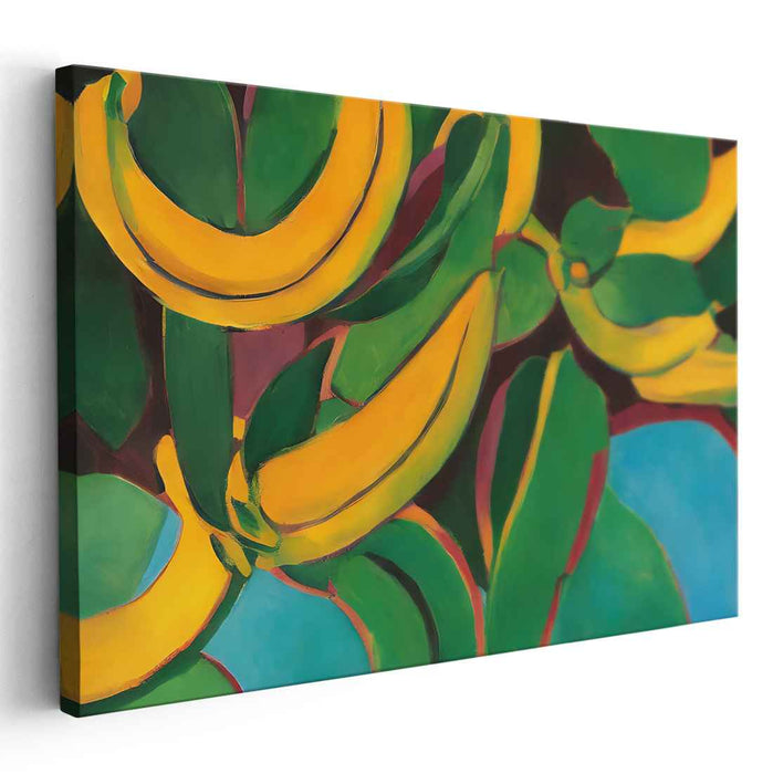 Floral Whispers Expanse: Vivid Botanical Canvas Art