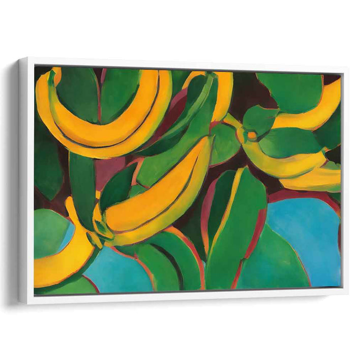 Floral Whispers Expanse: Vivid Botanical Canvas Art