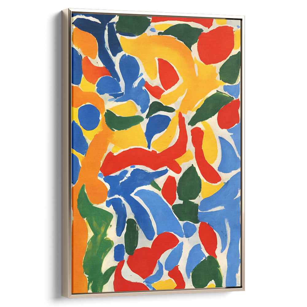 Chromatic Chaos Canvas Symphony: Abstract Expressionist Color