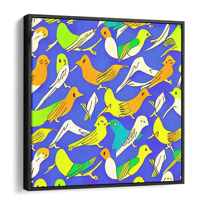 Vibrant Pop Extravaganza: Colorful Pop Art Canvas Print