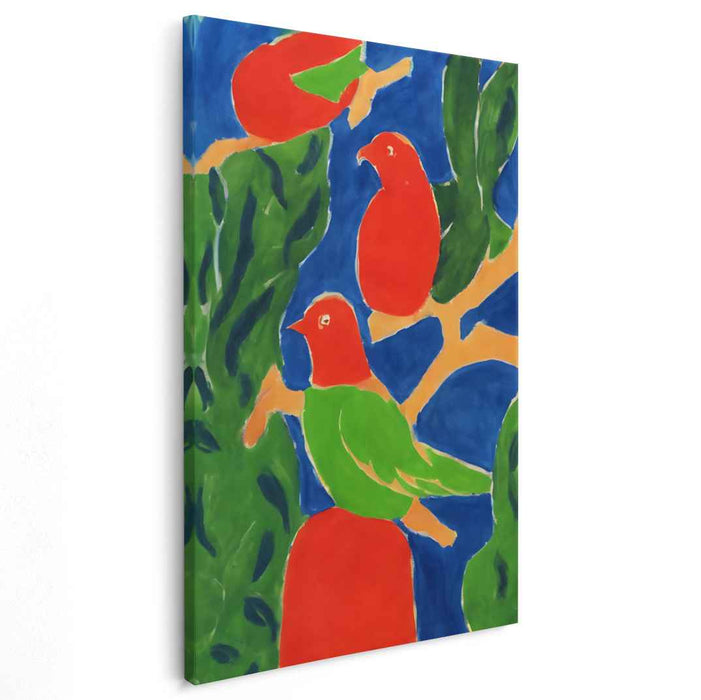 Nebula Wonderment: Abstract Nature Canvas Art Print