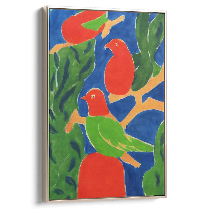 Nebula Wonderment: Abstract Nature Canvas Art Print