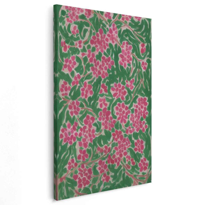 Floral Palette Symphony: Vivid Floral Expressionist Canvas Art