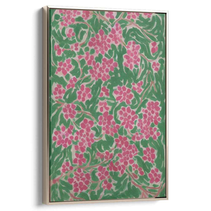 Floral Palette Symphony: Vivid Floral Expressionist Canvas Art