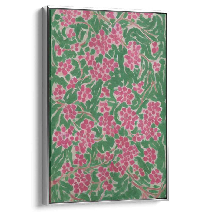 Floral Palette Symphony: Vivid Floral Expressionist Canvas Art