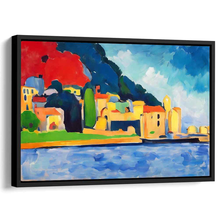 Sunlit Fauve Reverie: Fauvist Expression of Sunlit Serenity