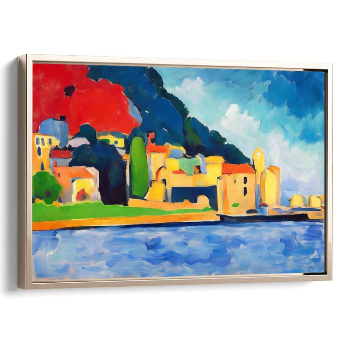 Sunlit Fauve Reverie: Fauvist Expression of Sunlit Serenity